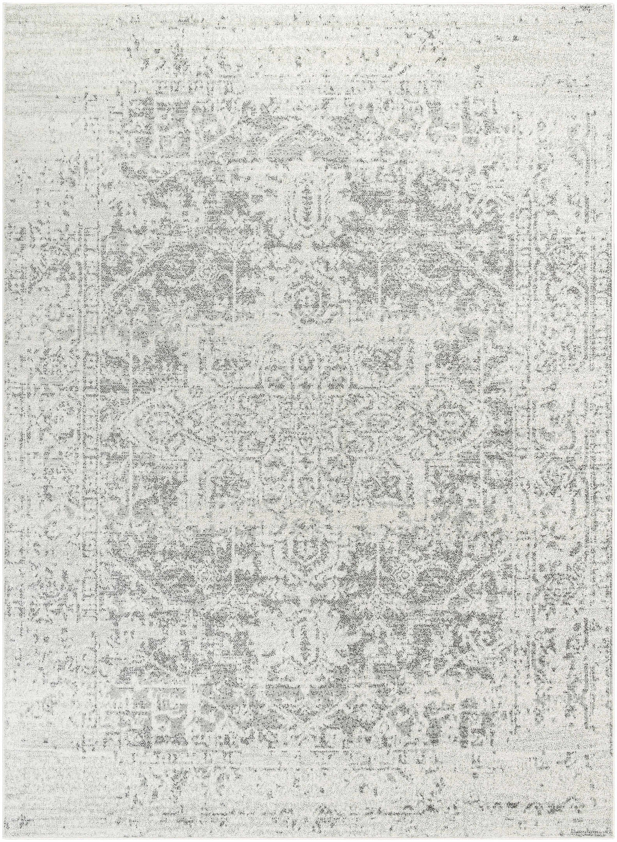 Hauteloom Rachel RAC Charcoal Machine Made Polypropylene Rug