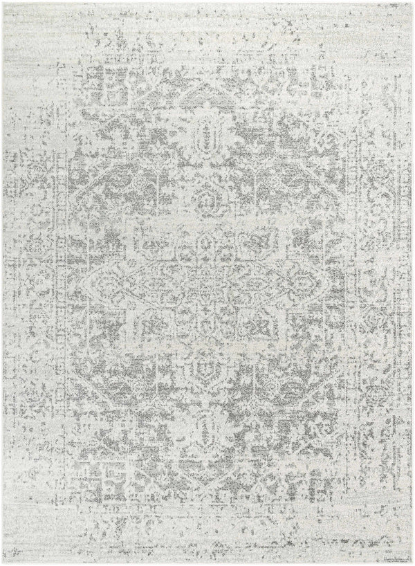 Hauteloom Rachel RAC Charcoal Machine Made Polypropylene Rug
