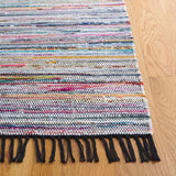 safavieh clearance rag rug rar301f black rug