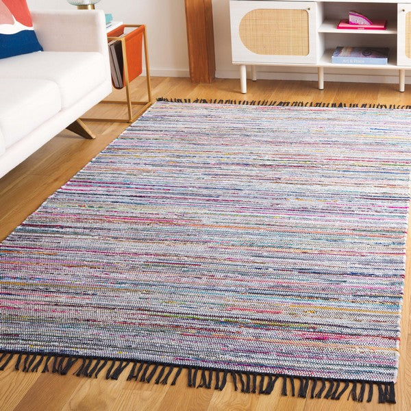 safavieh clearance rag rug rar301f black rug