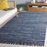 safavieh clearance rag rug rar301m blue rug