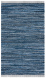 safavieh clearance rag rug rar301m blue rug