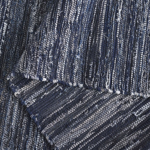 safavieh clearance rag rug rar301n navy rug