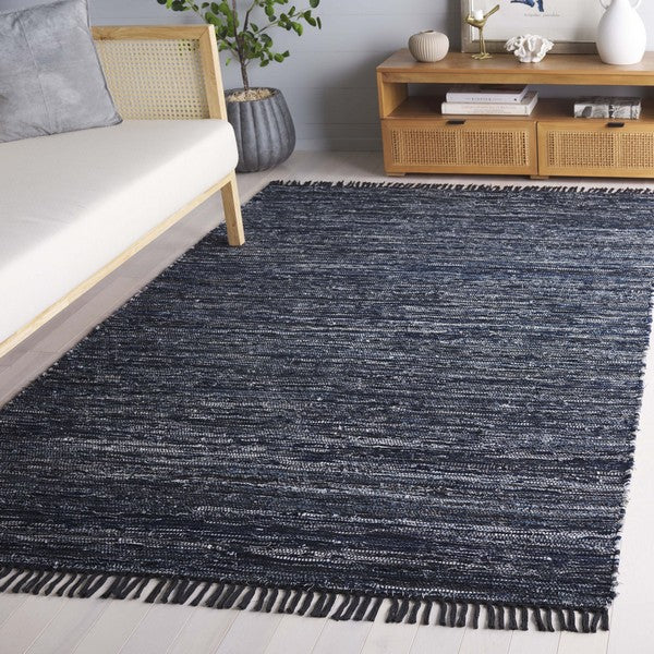 safavieh clearance rag rug rar301n navy rug