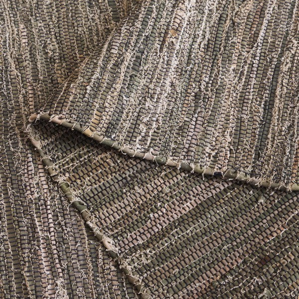 safavieh clearance rag rug rar301y dark green rug