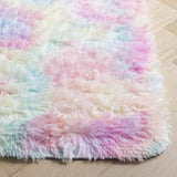 safavieh clearance rainbow shag rbo100r rainbow rug
