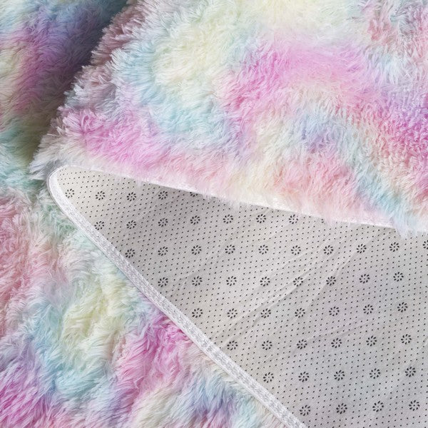 safavieh clearance rainbow shag rbo100r rainbow rug