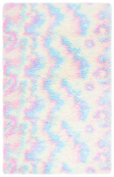 safavieh clearance rainbow shag rbo100r rainbow rug