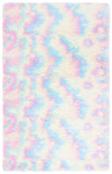 safavieh clearance rainbow shag rbo100r rainbow rug