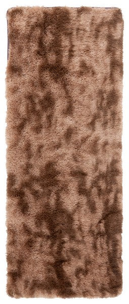 safavieh clearance rainbow shag rbo100t brown rug