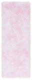 safavieh clearance rainbow shag rbo100u pink rug