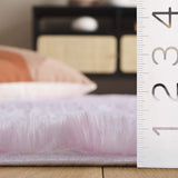 safavieh clearance rainbow shag rbo100u pink rug