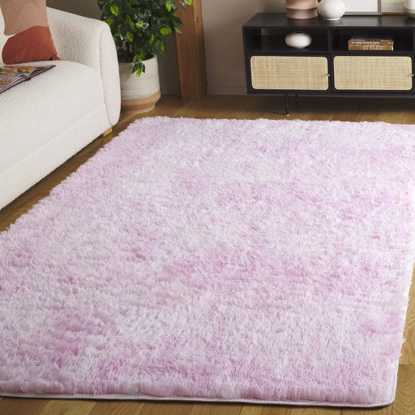 safavieh clearance rainbow shag rbo100u pink rug