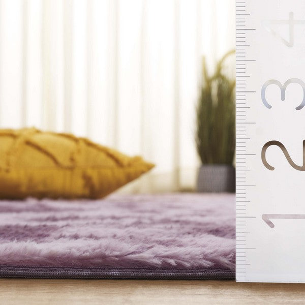 safavieh clearance rainbow shag rbo100v purple rug