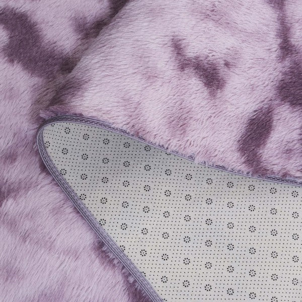 safavieh clearance rainbow shag rbo100v purple rug