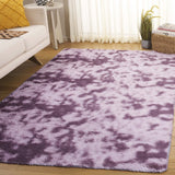 safavieh clearance rainbow shag rbo100v purple rug