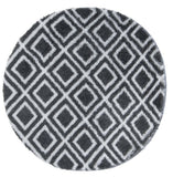 safavieh clearance rainbow shag rbo102h charcoal rug