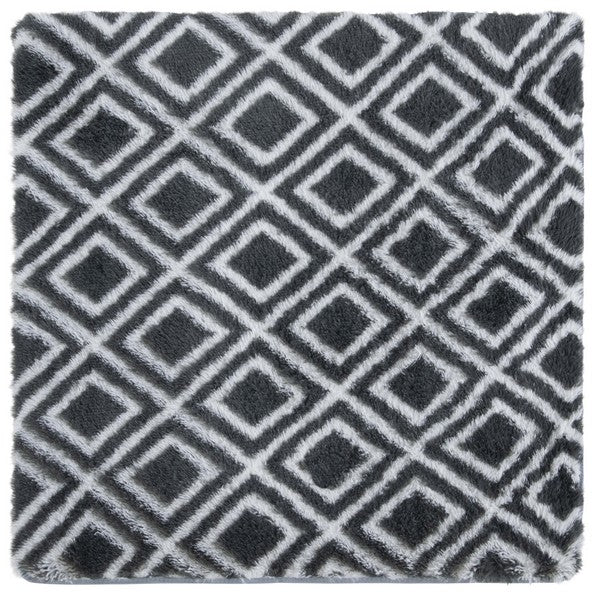 safavieh clearance rainbow shag rbo102h charcoal rug