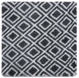 safavieh clearance rainbow shag rbo102h charcoal rug