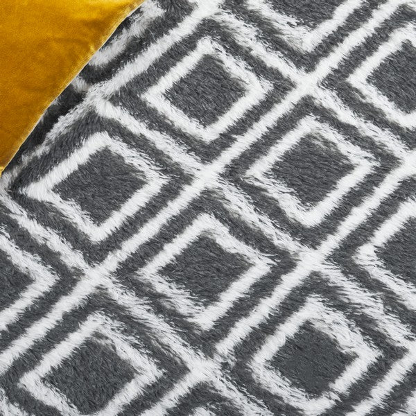 safavieh clearance rainbow shag rbo102h charcoal rug
