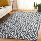 safavieh clearance rainbow shag rbo102h charcoal rug