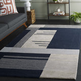 safavieh clearance rodeo drive rd176n navy rug