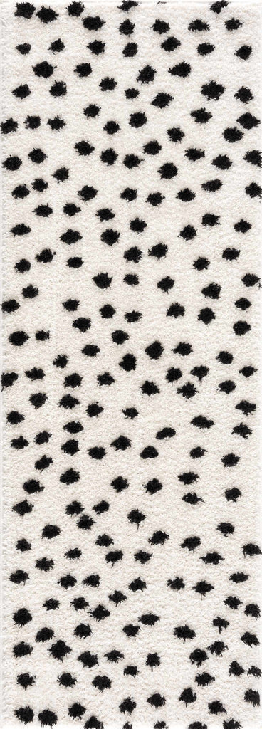 Hauteloom Cansu HRDOCANSAA1 Black Machine Made Polyester Rug