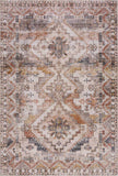 Hauteloom Isugod ISU Beige Machine Made Polyester Rug