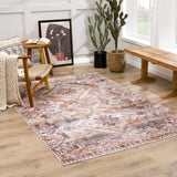 Hauteloom Isugod ISU Beige Machine Made Polyester Rug
