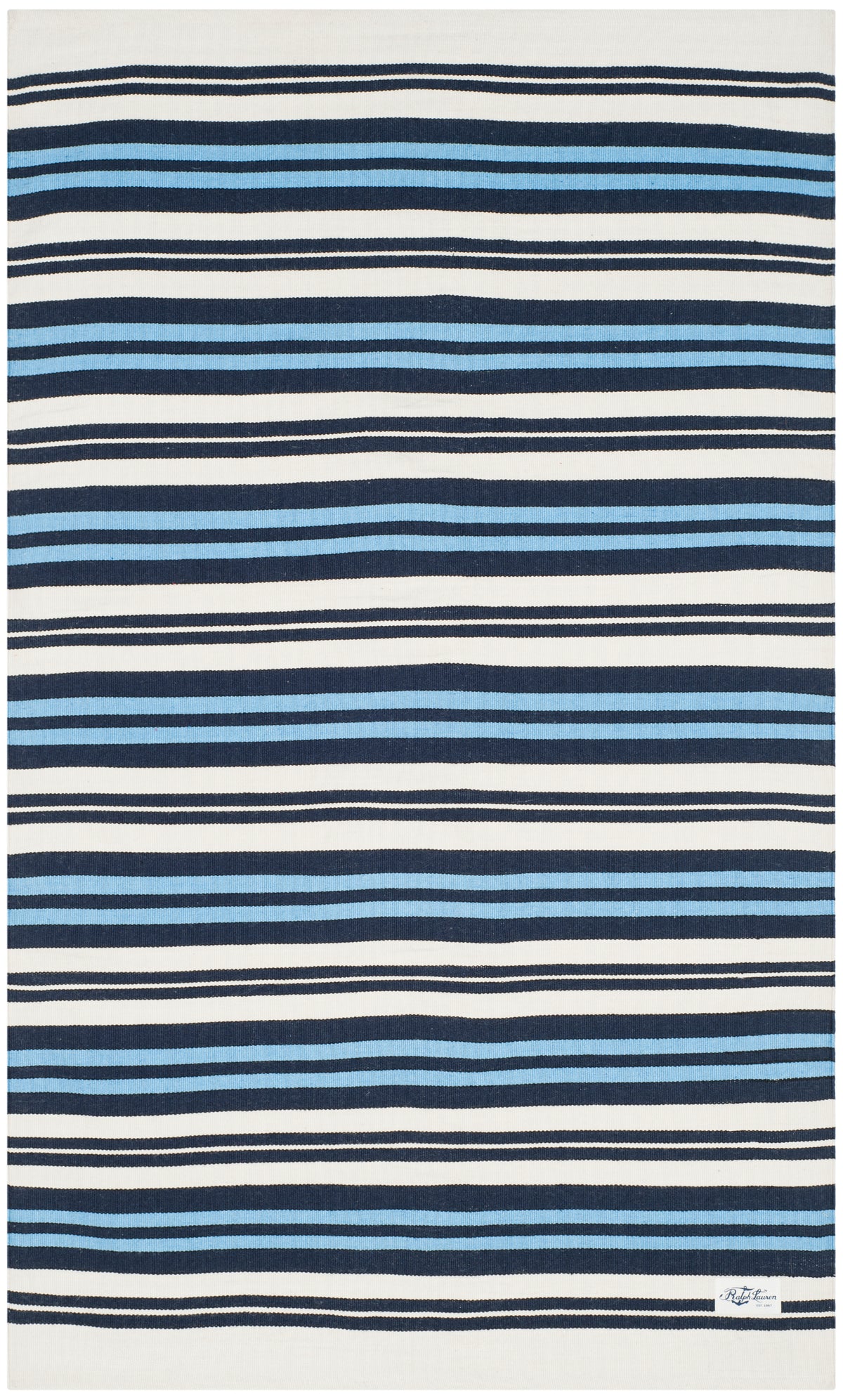 safavieh clearance ralph lauren rlr2462b terry white french blue rug