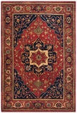 safavieh clearance ralph lauren rlr7521a norfolk red rug