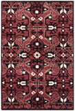 safavieh clearance ralph lauren rlr7732b lakehouse red rug