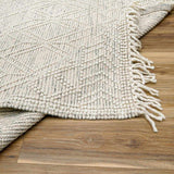 Hauteloom Ramsbury RMS Ivory Woven/Flatwoven Cotton Rug