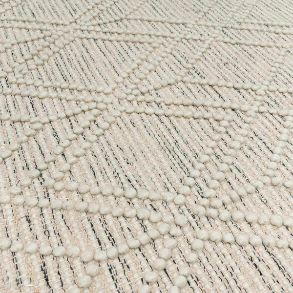 Hauteloom Ramsbury RMS Ivory Woven/Flatwoven Cotton Rug