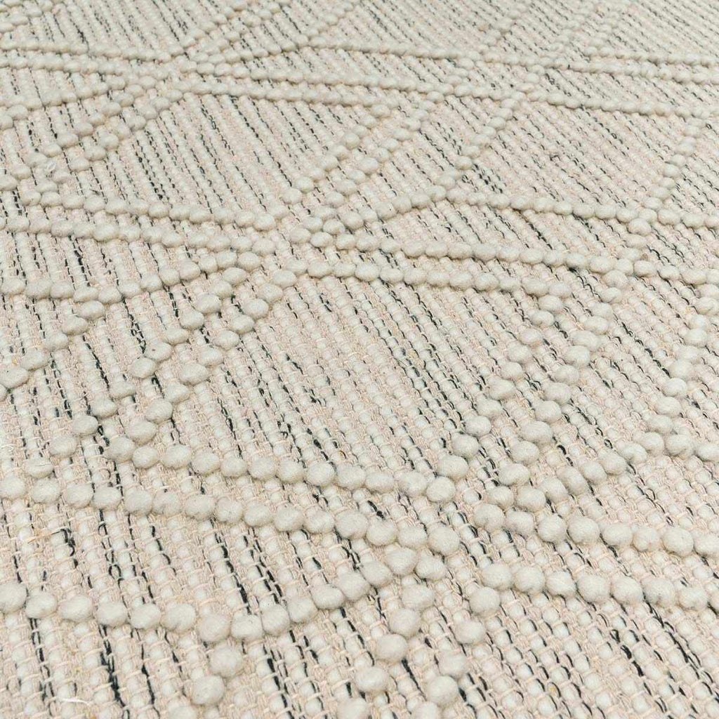 Hauteloom Ramsbury RMS Ivory Woven/Flatwoven Cotton Rug