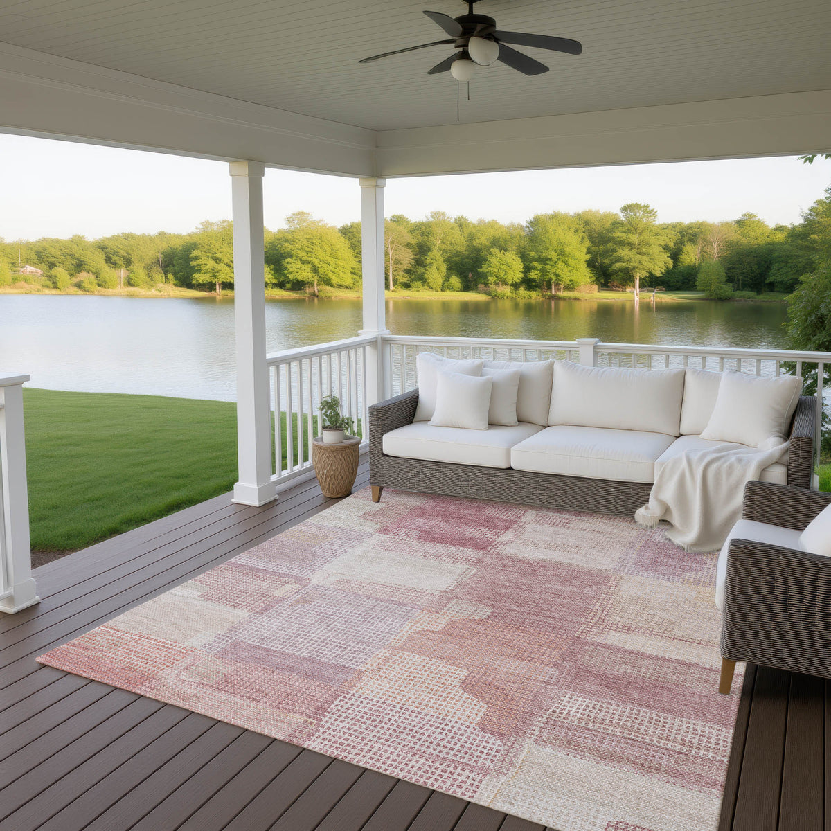 dalyn ravenna rn10 blush rug