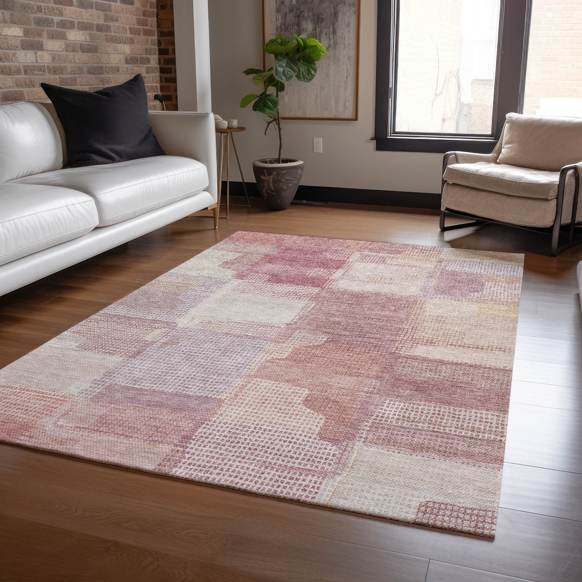 dalyn ravenna rn10 blush rug
