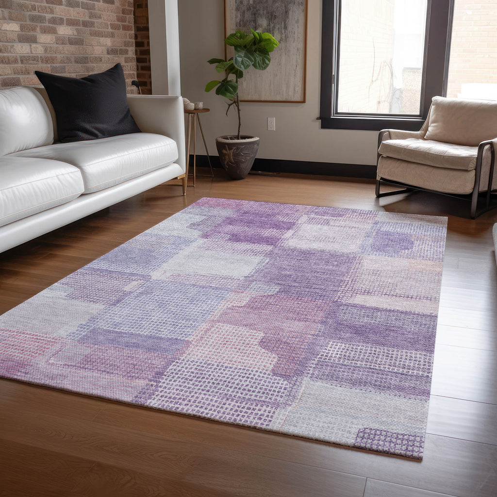 dalyn ravenna rn10 lavender rug