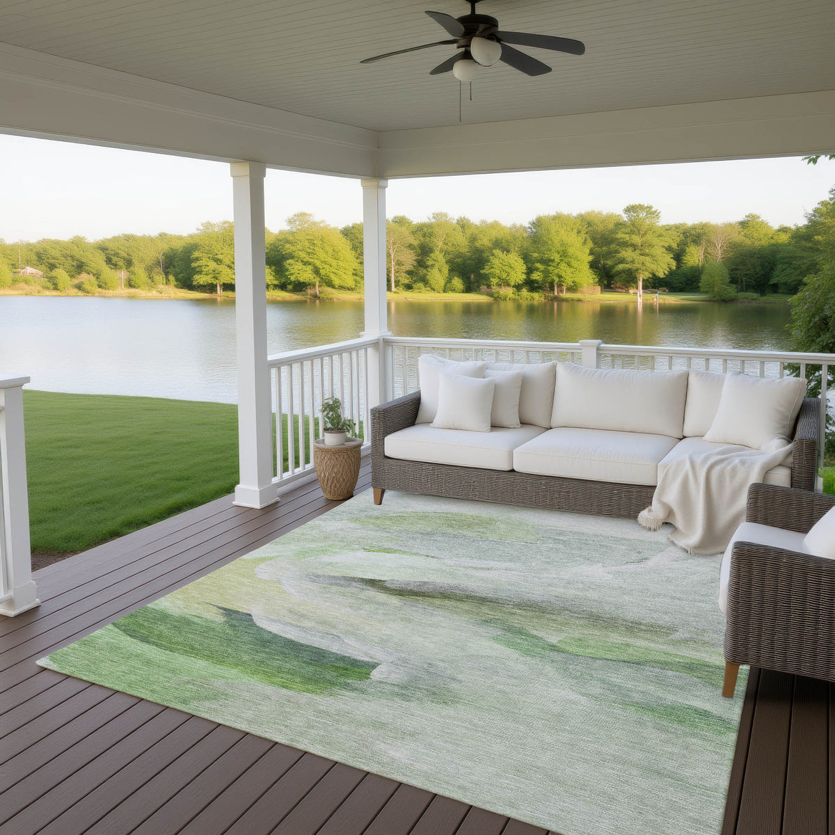 dalyn ravenna rn11 aloe rug