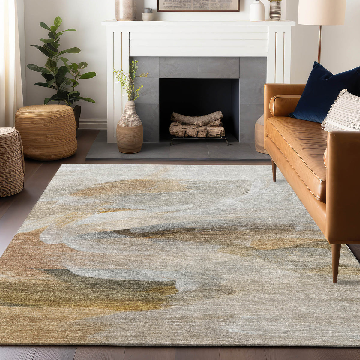 dalyn ravenna rn11 taupe rug