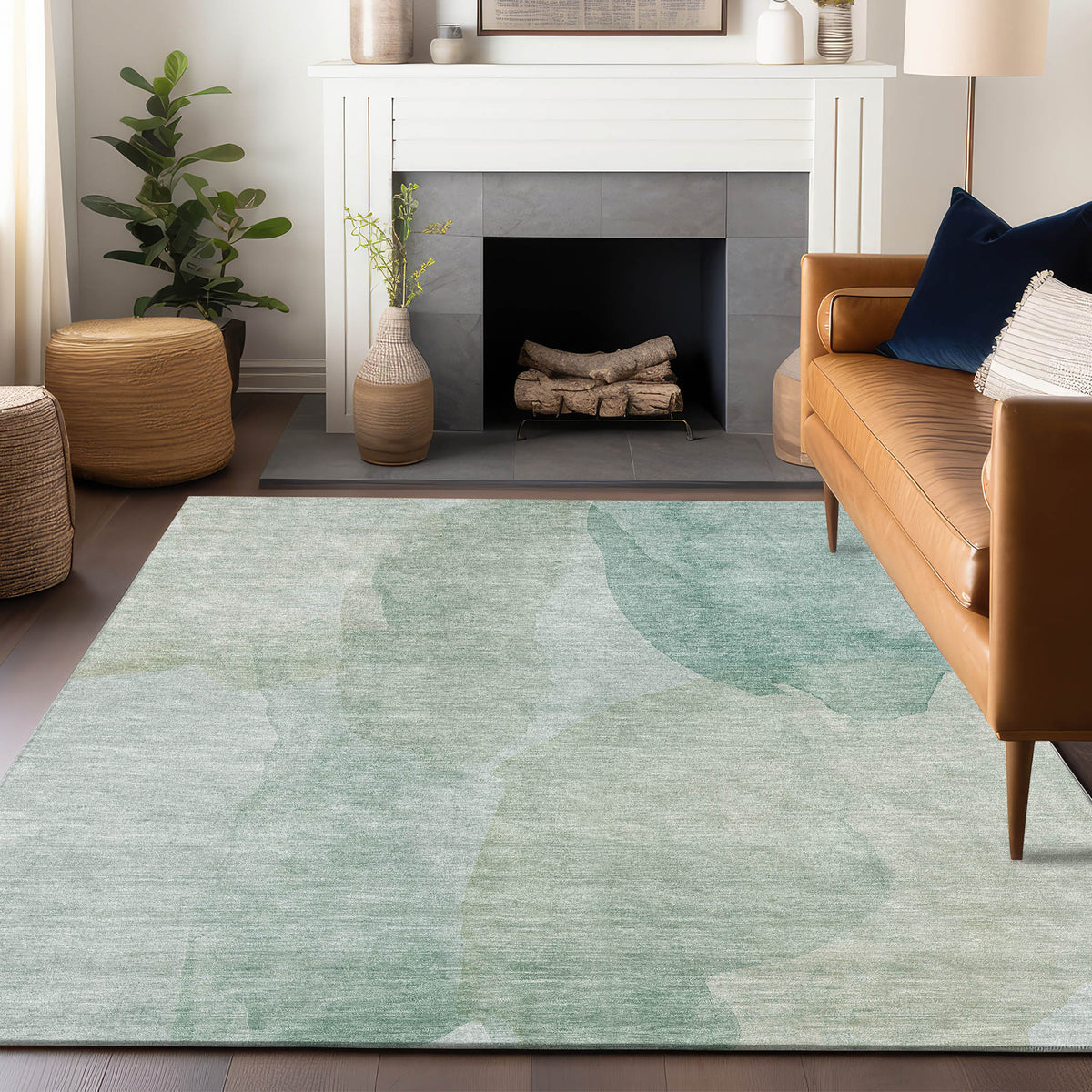 dalyn ravenna rn12 aqua rug