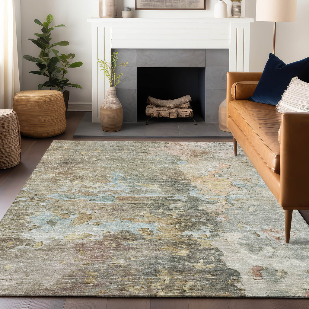 dalyn ravenna rn3 brown rug