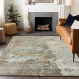 dalyn ravenna rn3 brown rug