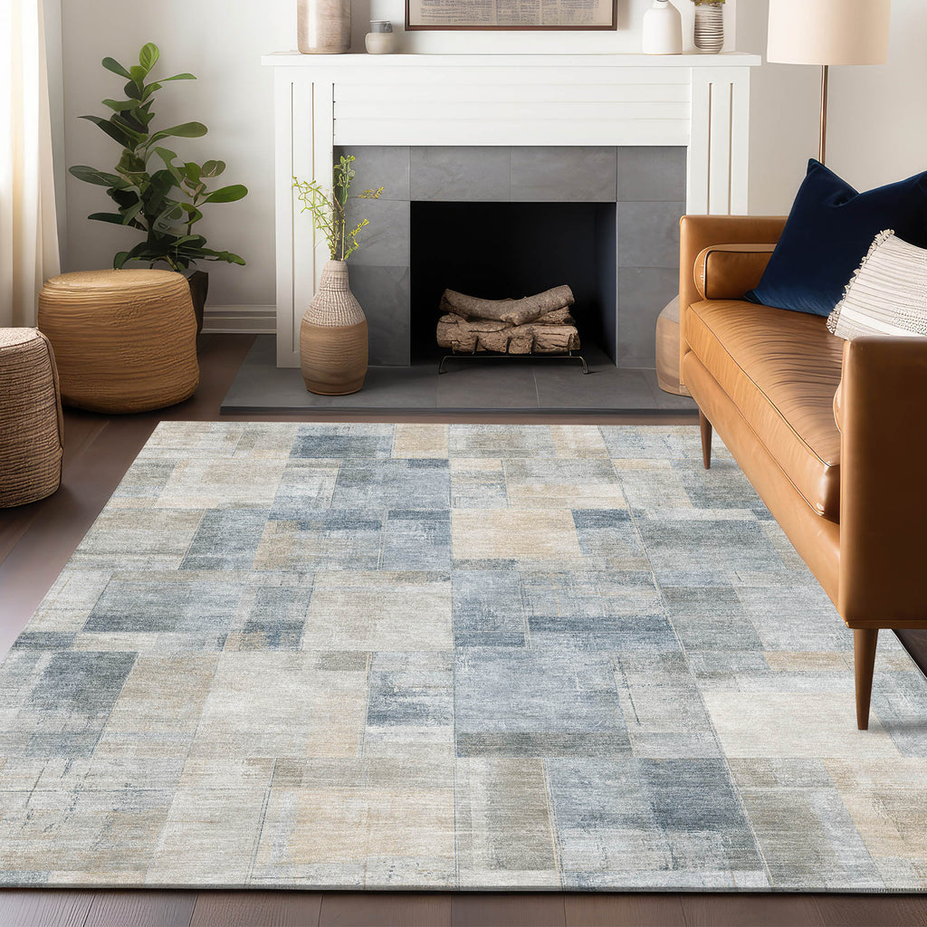 dalyn ravenna rn4 denim rug
