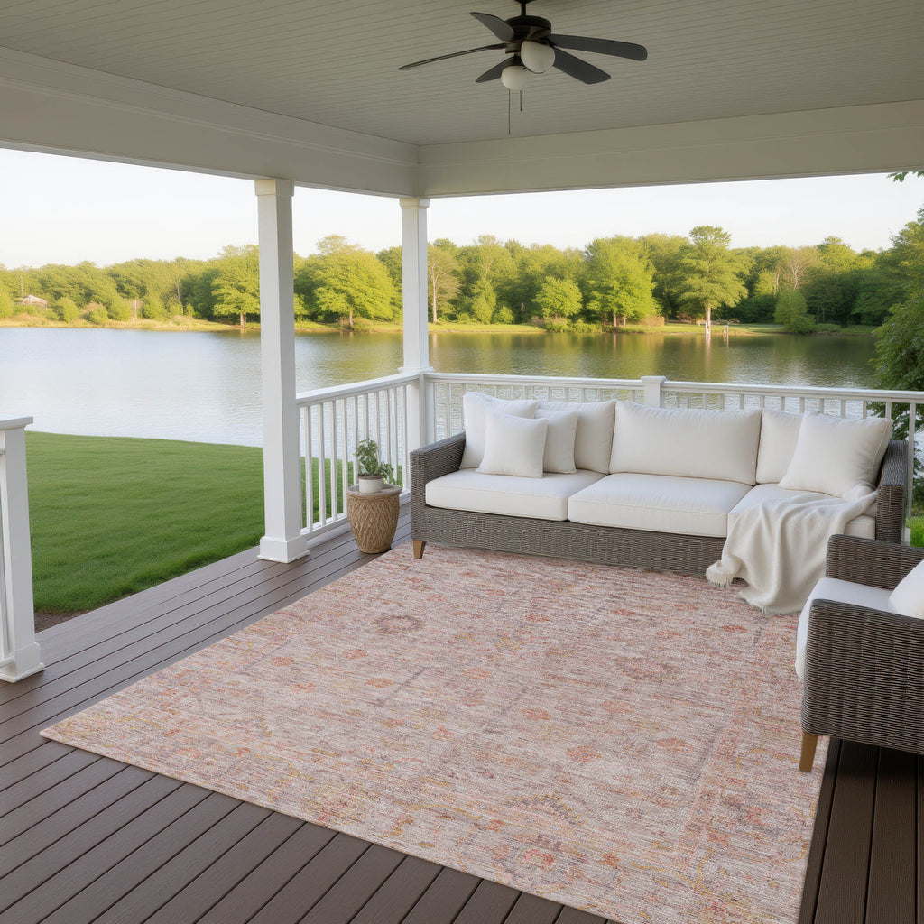 dalyn ravenna rn5 coral rug