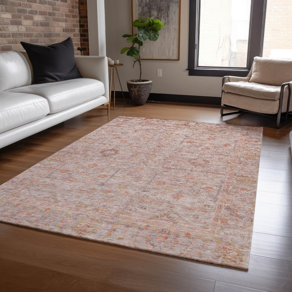 dalyn ravenna rn5 coral rug