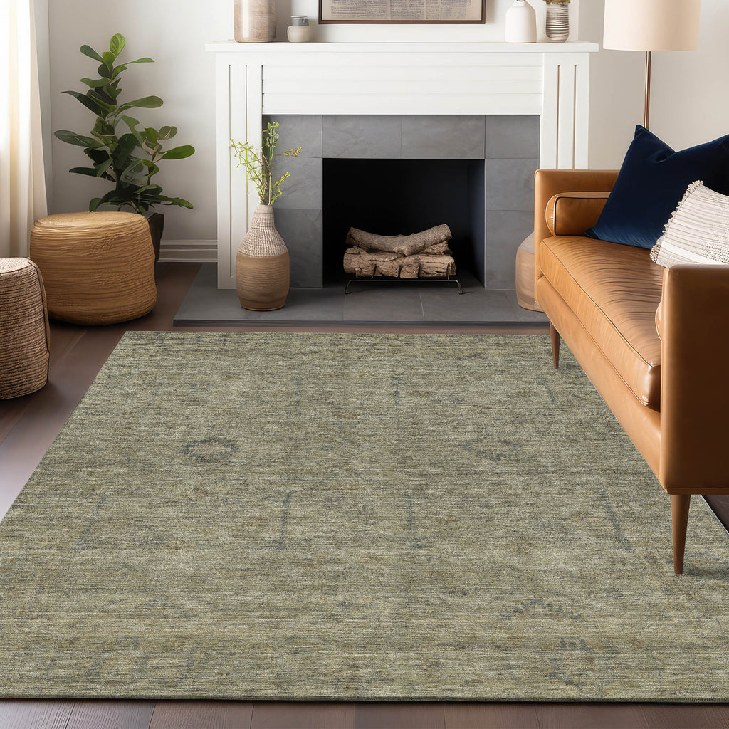 dalyn ravenna rn5 khaki rug