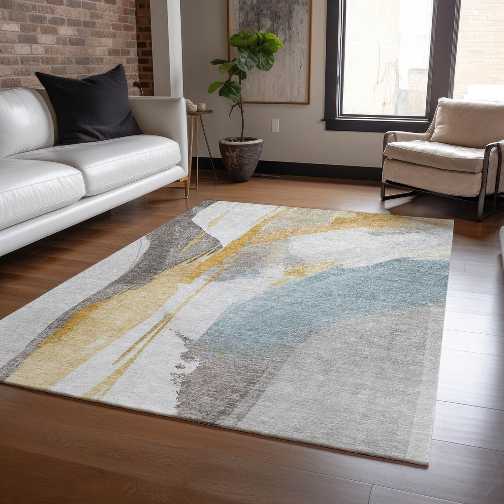 dalyn ravenna rn7 gold rug