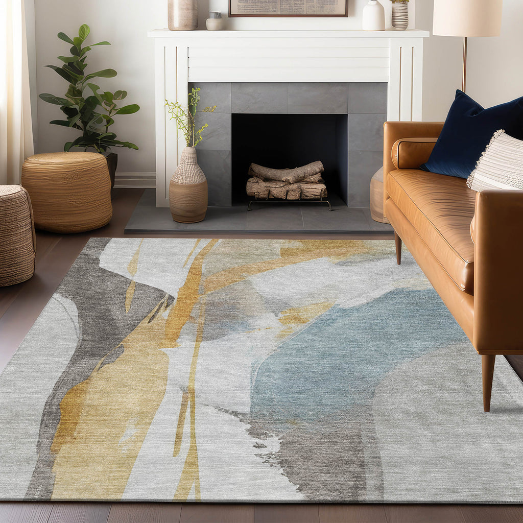 dalyn ravenna rn7 gold rug