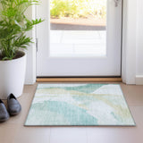 dalyn ravenna rn7 teal rug